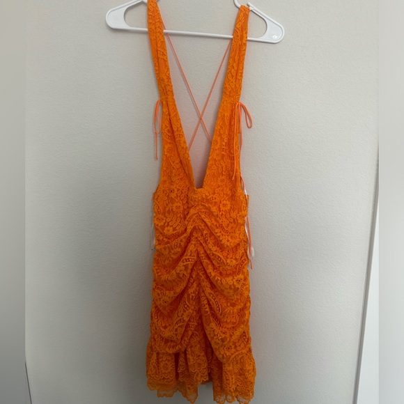 For Love & Lemons Jamie Lace Mini Dress - Picture 8 of 9